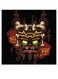 Crash Bash Themed Wall Decor Black/Yellow/Brown 30x30cm