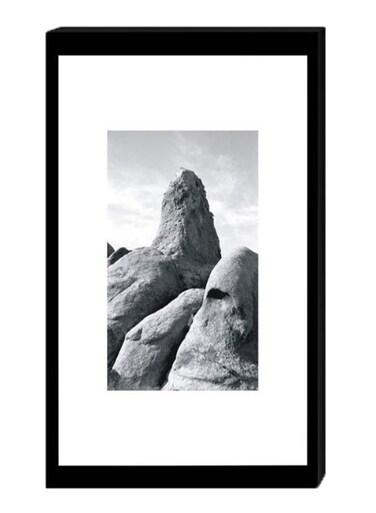 Wall Decor Modern Painting With Inner Frame Grey/White/Black 40 x 60centimeter