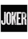 Joker Themed Wall Decor Black/White 30x30cm