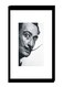 Wall Decor Modern Painting With Inner Frame Black/Grey/White 40 x 60centimeter