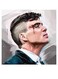 Thomas Shelby Themed Wall Decor Blue/Beige/Grey 30x30cm