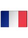 French Flag Wall Decor Painting With Inner Frame Blue/White/Red 40 x 60centimeter