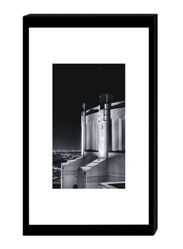 Wall Decor Modern Painting With Inner Frame Grey/White/Black 40 x 60centimeter