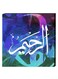 Islamic Wall Decor Painting With Inner Frame Multicolour 40 x 40centimeter