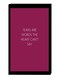 Modern Wall Decor Painting With Inner Frame Black/Dark Pink/White 40 x 60centimeter