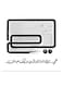 Radio Themed Wall Decor multicolour 30x30cm