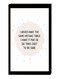 Modern Wall Decor Painting With Inner Frame Black/White/Beige 40 x 60centimeter
