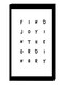 Modern Wall Decor Painting With Inner Frame Black/White 40 x 60centimeter