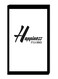 Happiness It's A Choice Wall Decor Painting With Inner Frame Black/White 40 x 60centimeter
