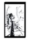 Modern Wall Decor Painting With Inner Frame Black/White/Grey 40 x 60cm