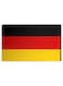 German Flag Wall Decor Painting With Inner Frame Black/Red/Yellow 40 x 60centimeter