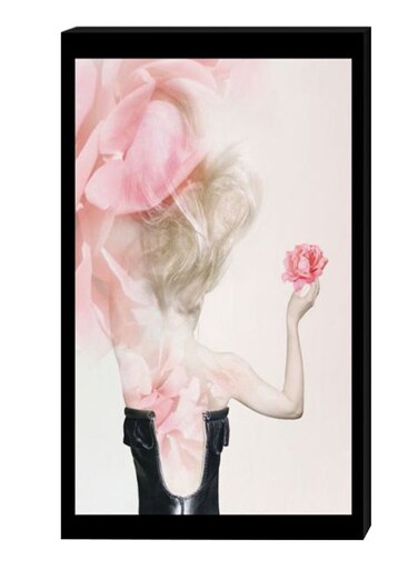 Modern Wall Decor Painting With Inner Frame Multicolour 40 x 60cm