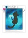 DIY Cat Theme Diamond Painting For Wall Decoration Black/Blue 30 x 25centimeter