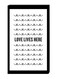 Love Lives Here Wall Decor Painting With Inner Frame Black/White 40 x 60centimeter