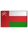 Oman Flag Wall Decor Painting With Inner Frame Red/White/Green 40 x 60centimeter
