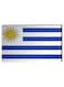 Uruguayan Flag Wall Decor Painting With Inner Frame White/Blue/Yellow 40 x 60centimeter