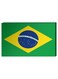 Brazilian Flag Wall Decor Painting With Inner Frame Green/Yellow/Blue 40 x 60centimeter