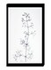 Modern Wall Decor Painting With Inner Frame Black/White 40 x 60centimeter
