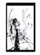 Modern Wall Decor Painting With Inner Frame Black/White/Grey 40 x 60centimeter