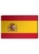 Spanish Flag Wall Decor Painting With Inner Frame Multicolour 40 x 60cm