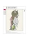 DIY Cat Theme Diamond Painting For Wall Decoration Multicolour 30 x 25centimeter