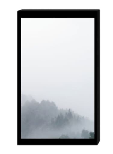 Fog Wall Decor Painting With Inner Frame White/Grey/Black 40 x 60cm