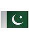 Pakistan Flag Wall Decor Painting With Inner Frame Green/White 40 x 60centimeter