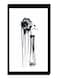 Modern Wall Decor Painting With Inner Frame Black/White 40 x 60centimeter