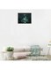 DIY Deer Theme Diamond Painting For Wall Decoration Green/White 30 x 25centimeter