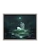 DIY Deer Theme Diamond Painting For Wall Decoration Green/White 30 x 25centimeter