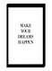 Modern Wall Decor Painting With Inner Frame Black/White 40 x 60cm