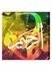 Islamic Wall Decor Painting With Inner Frame Multicolour 40 x 40centimeter