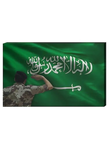 Wall Decor Painting With Inner Frame Multicolour 40 x 60cm