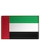 Emirates Flag Wall Decor Painting With Inner Frame Multicolour 40 x 60centimeter