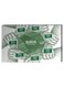Wall Decor Painting With Inner Frame Green/White 40 x 60cm