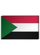 Sudanese Flag Wall Decor Painting With Inner Frame Multicolour 40 x 60cm