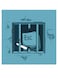 Esc Themed Wall Decor Blue/Black 30x30cm