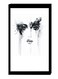 Modern Wall Decor Painting With Inner Frame Black/White/Grey 40 x 60centimeter