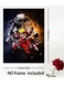 Room Decor Anime Team Seventh Shinobi Poster Print, High-Quality Soft Wall Art, Frameless Manga-Themed Poster, for Home, Office, Cafe - Decorative Ninja Squad Cloth Painting, Perfect Gift for Anime Fans