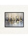 Girl Animation Hidden Frame Canvas Wall Painting Multicolour 50 x 50cm