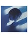 Girl Animation Pattern Hidden Frame Canvas Wall Painting Blue/White 50 x 50cm