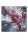 Drawing Colors Themed Canvas Painting With Frame Black/Blue/Purple 50x50cm