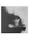 Girl Animation Hidden Frame Canvas Wall Painting Grey/Black 50 x 50cm