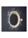 Coffee Themed Canvas Painting With Frame Black/White/Brown 50x50cm