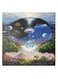 Animation Hidden Frame Canvas Wall Painting Multicolour 50 x 50cm