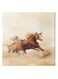 Horse Animation Hidden Frame Canvas Wall Painting Multicolour 50 x 50cm