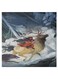 Girl Animation Pattern Hidden Frame Canvas Wall Painting Multicolour 50 x 50cm
