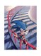 Video Game Sonic Metal Plate Poster Multicolour 15x20cm