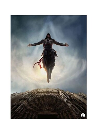Video Game Assassin's Creed Metal Plate Poster Multicolour 15x20cm