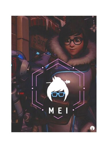 Video Game Overwatch Metal Plate Poster Multicolour 15x20cm